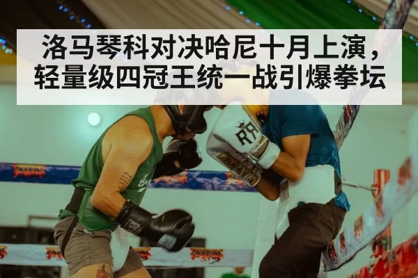 洛马琴科对决哈尼十月上演，轻量级四冠王统一战引爆拳坛